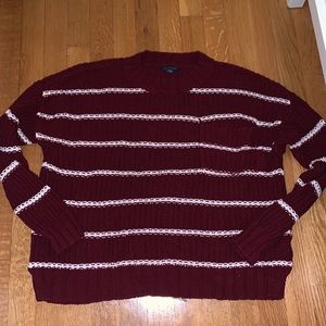 American Eagle Striped Sweater